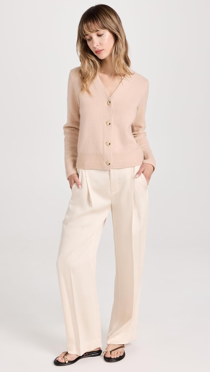 Vince Women's Satin Wide Leg Pants