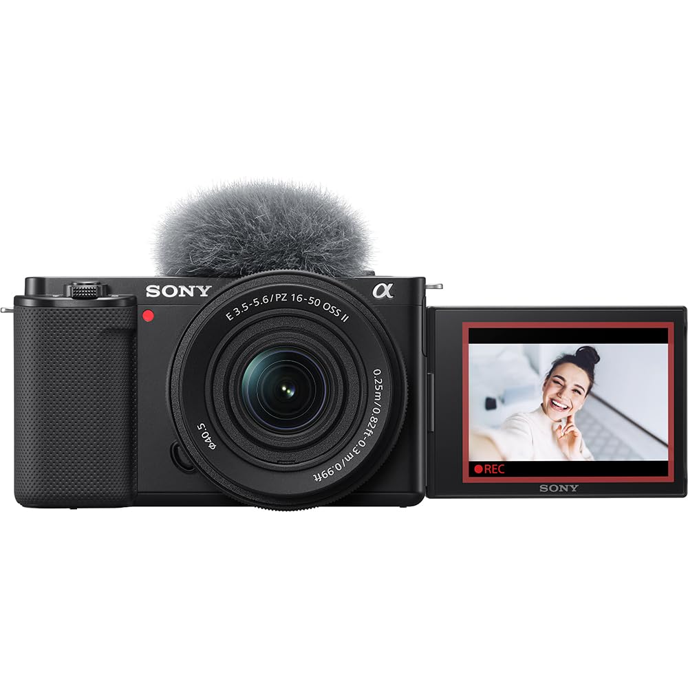 SONY(ソニー) ミラーレス一眼カメラ ZV-E10 パワーズームレンズキット(同梱レンズ:SELP16502) ブラック ZV-E10K BQ レンズ交換式 APS-C E10K Black