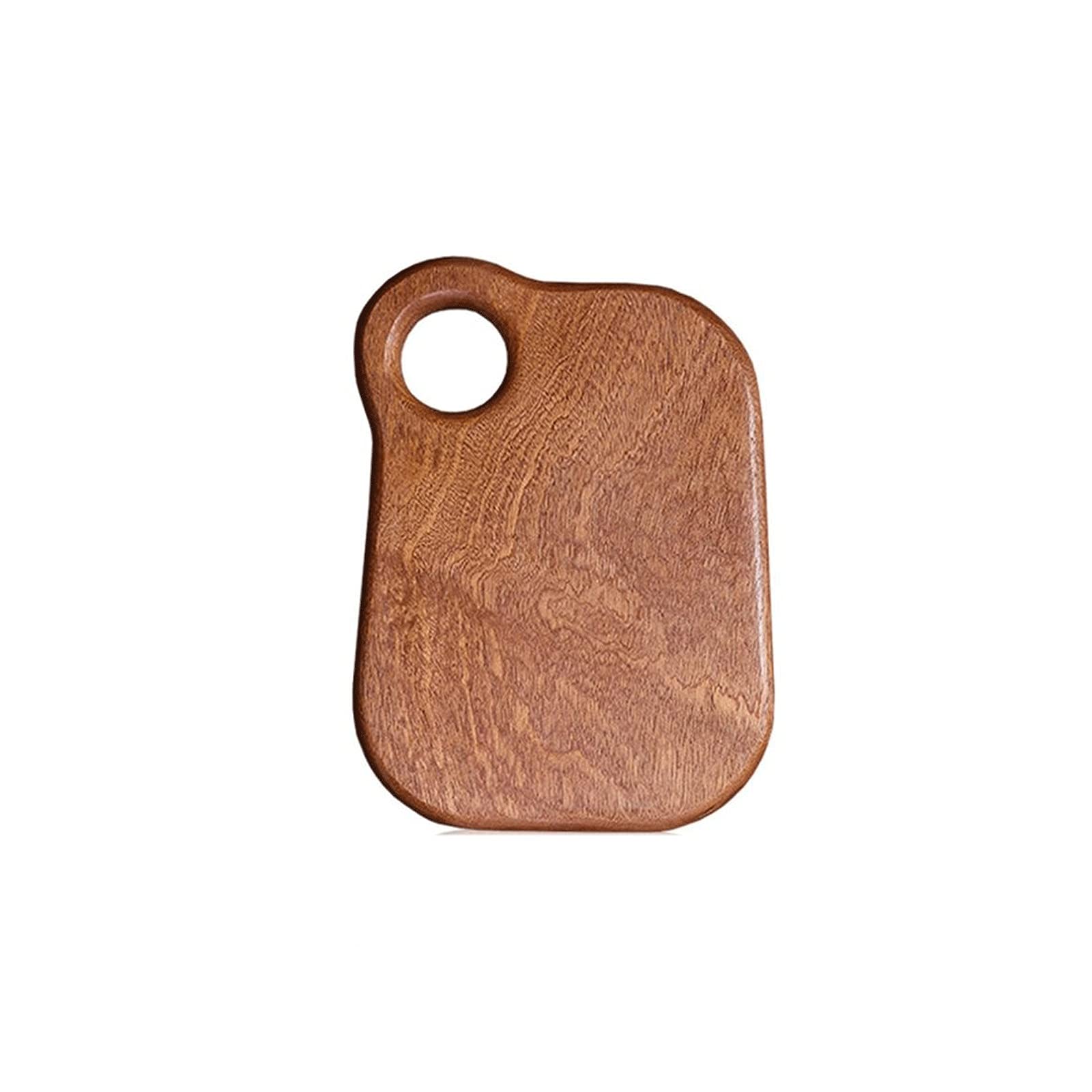 Tagliere Tagliere in Ebano Retro Home Tagliere in Legno Spesso E Resistente Tagliere per Alimenti Cotti Vassoio da Portata Accessori da Cucina(M 22X16 Cm)