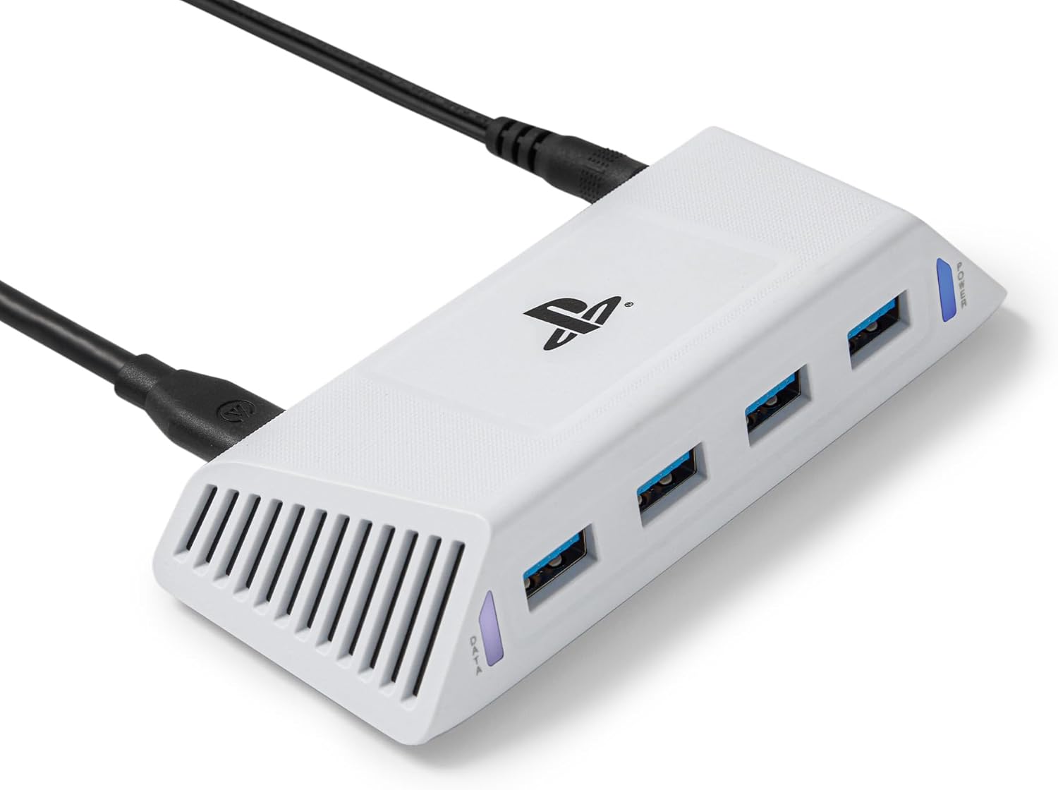 PowerA 4-Port USB 5Gbps Hub for PlayStation®5, USB 3.2, AC Powered, Weighted Base, Officially Licensed - Image 3
