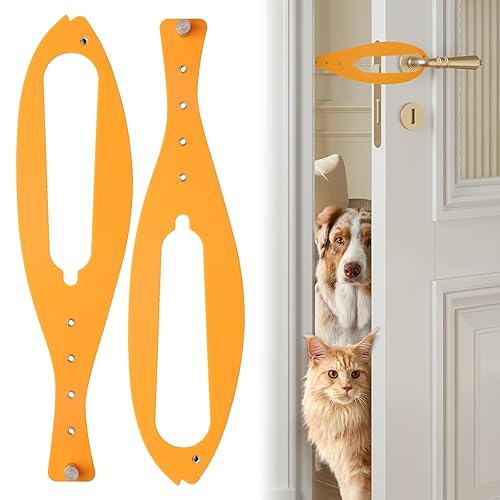 Cat Door Latch, 2 Pcs Cat Door Stopper Pet Door