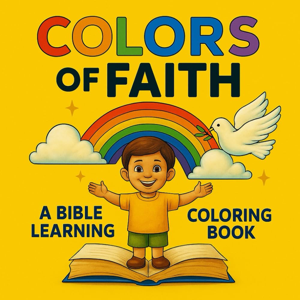 Colors of Faith: A Bible Learning Coloring Book (Faith-Filled Numbers Letters and More)