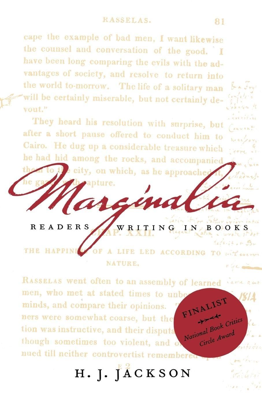 Marginalia: Readers Writing in Books