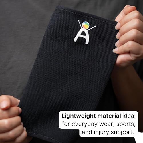 Miniatura 5 de ARVONNE Rodillera de compresión para niños, ideal para deportes, baloncesto, gimnasia, fútbol, rodillera para niños y niñas (S)