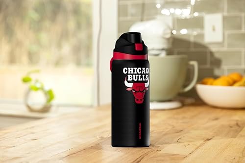 Miniatura 8 de Hydrapeak x Botella de agua con licencia oficial de la NBA Phoenix Suns Oasis de 32 onzas con tapa para beber, botella de agua de acero inoxidable