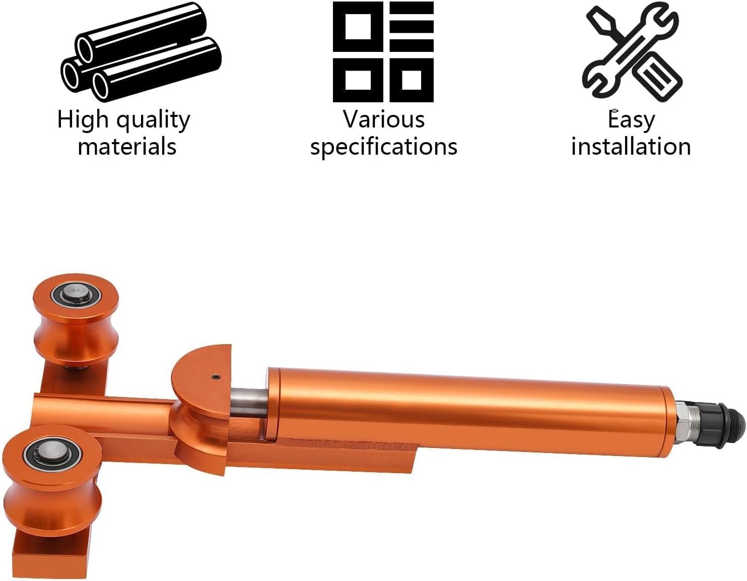 Doblador de cables hidráulico manual, herramienta portátil con trinquete ajustable de 0 a 180° para tubos.