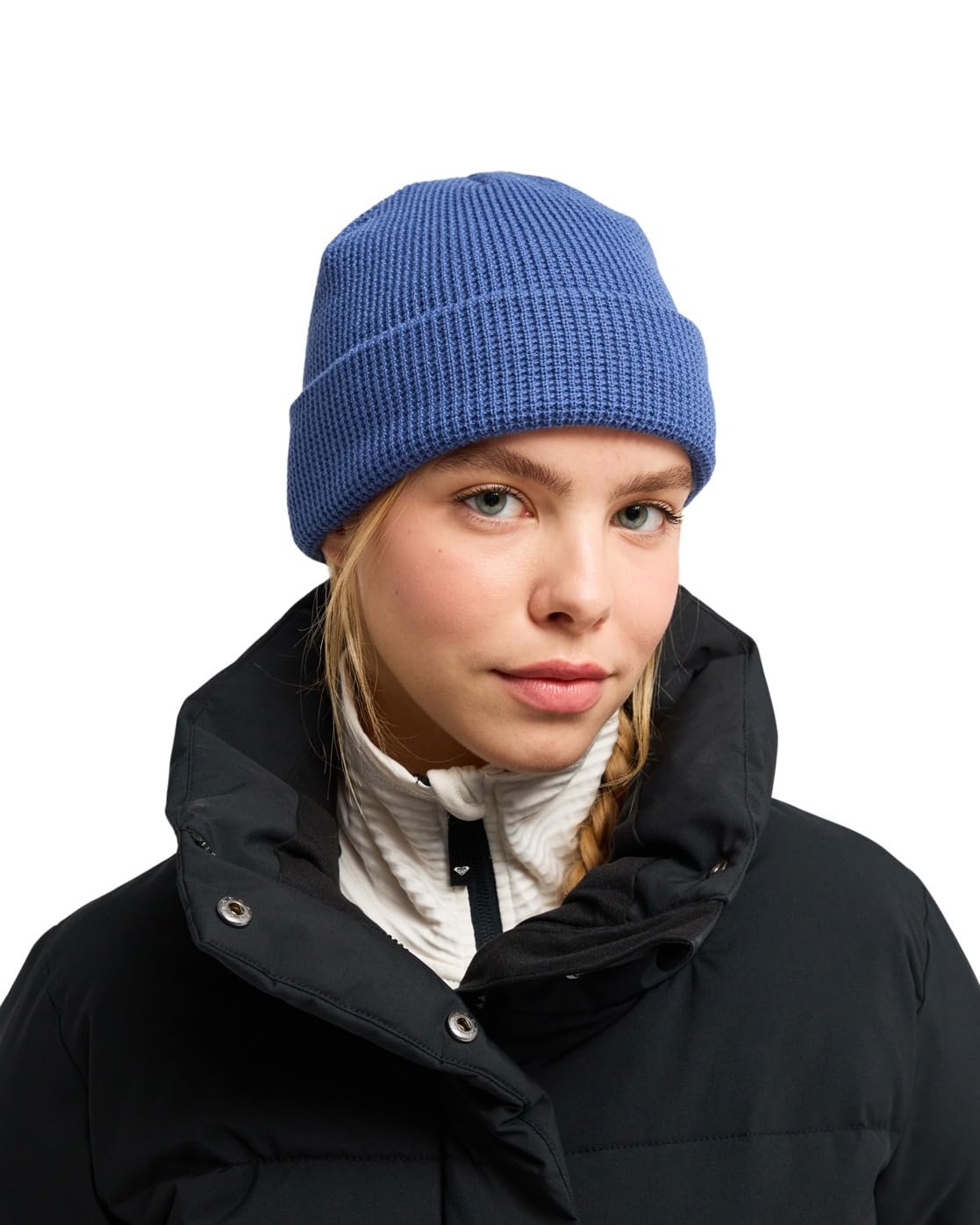 Roxy Bonnet Winter Spark Beanie Bleu pour protéger vos oreilles du vent glacial