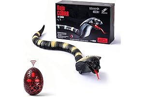 RC Snake Toy, Your Realistic Robot Snake that Moves and Hisses Like the Real Thing!