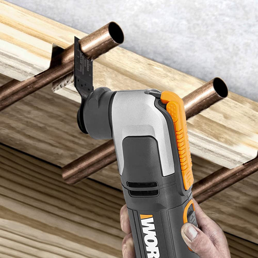 WORX WX686 - Herramienta multifunción (250 W, incluye accesorios y estuche)