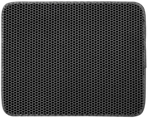 Tapete Higiênico para Gato Coletor de Areia Premium – Dupla Camada, EVA Atóxico e à Prova d’Água (Grande - 45cm x 60cm)