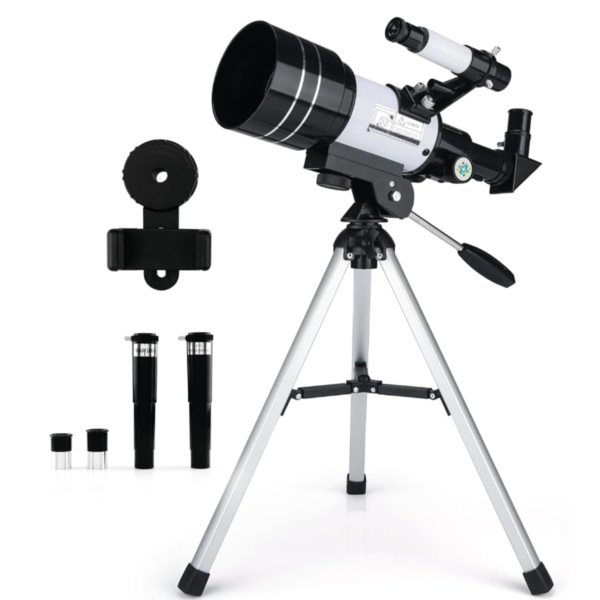 Luminex Telescope 70mm Aperture Astronomical RefractorTelescope for Beginners and Kids, Gift, Focal Length 300-picture-28