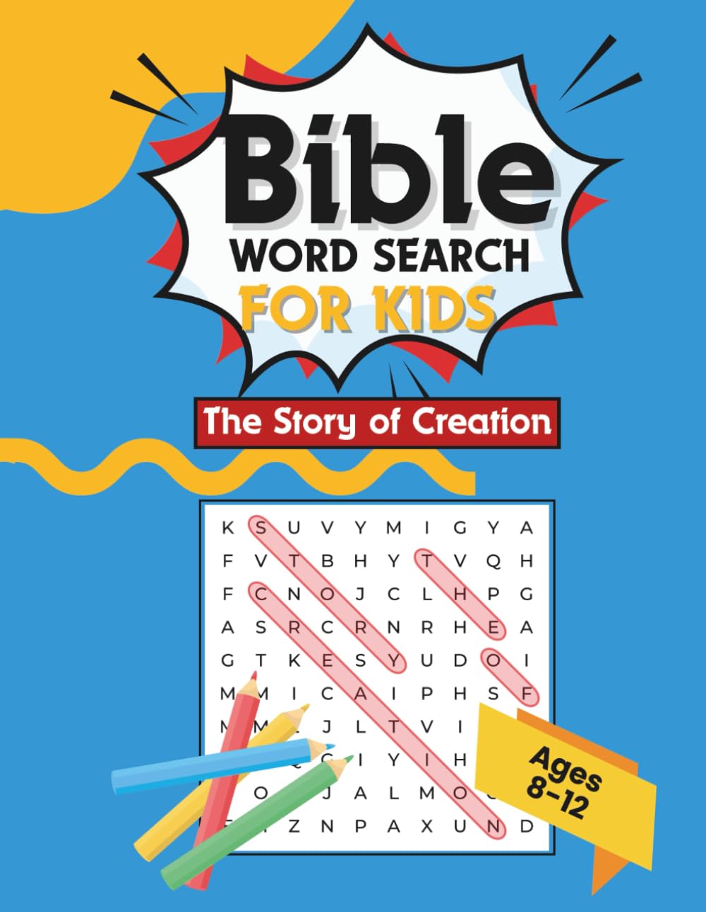 Bible Word Search For Kids: The Story of Creation
