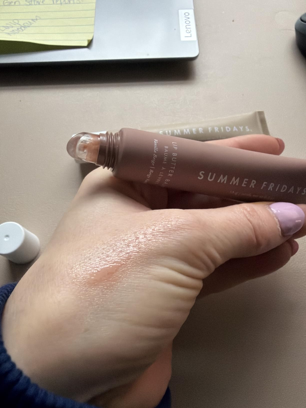 Lip Butter Balm Hot Cocoa photo review