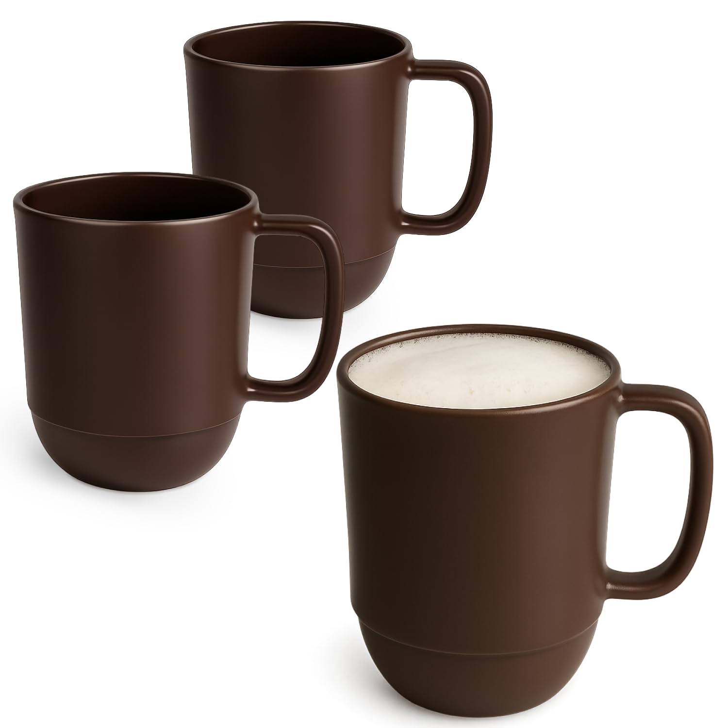 Amazon.com: JapanBargain Japanese Plastic Mug 3 Pack 12oz BPA-Free