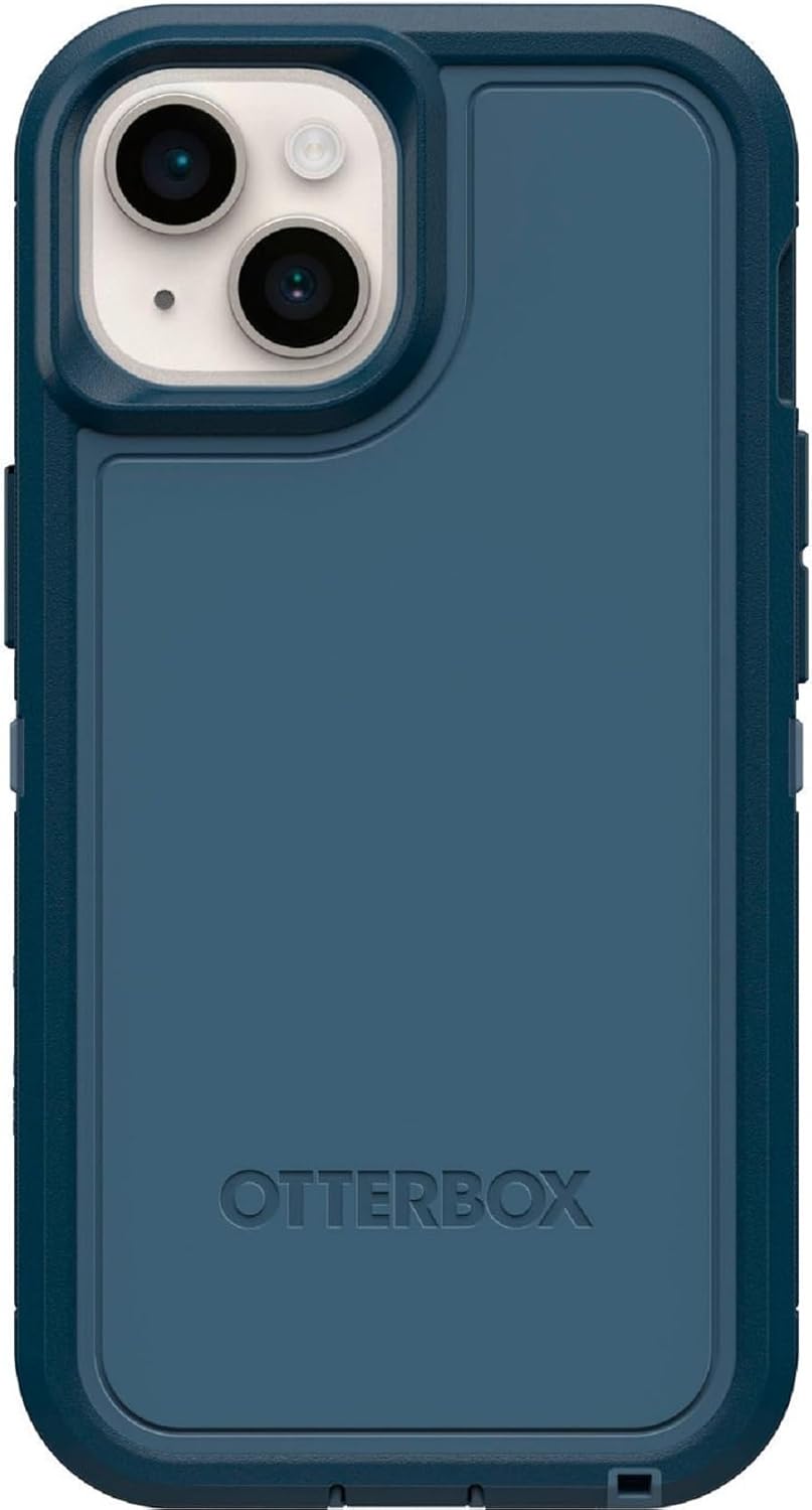 OtterBox iPhone 14 & iPhone 13 (Only) - Defender Series XT Case - Open Ocean (Blue) - Screenless - Rugged - Snaps to MagSafe - Lanyard Attachment - Non-Retail Packaging