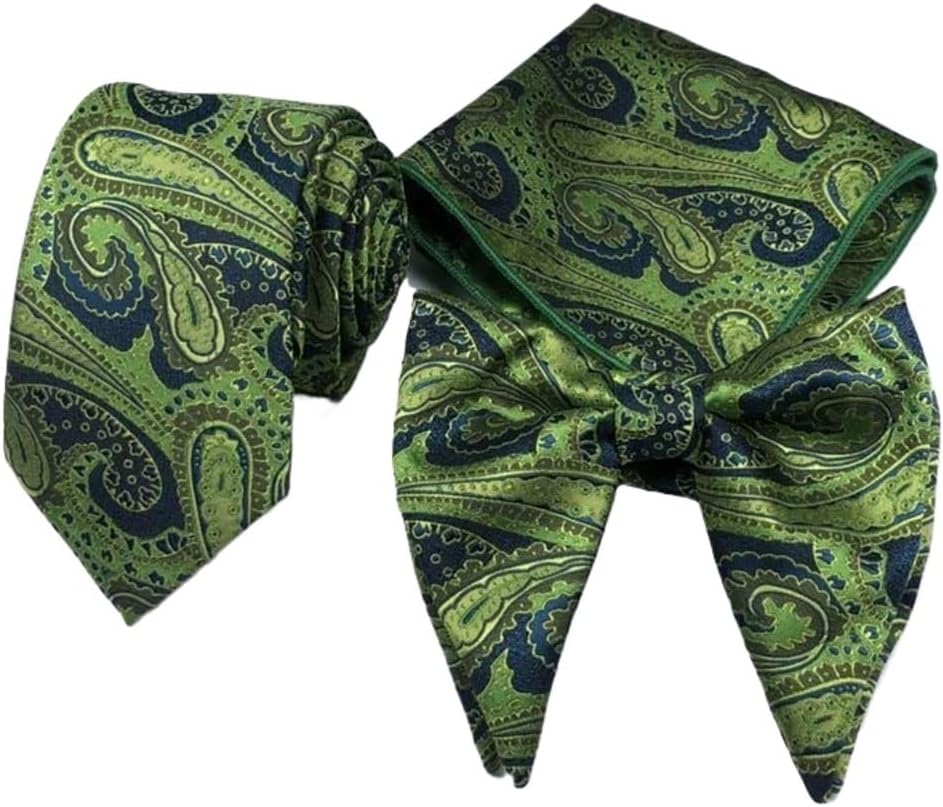 Men's Bow Ties Workwear Business Banquet Ball Suit Men's Tie Square Scarf Bow Tie Formal Three-piece
