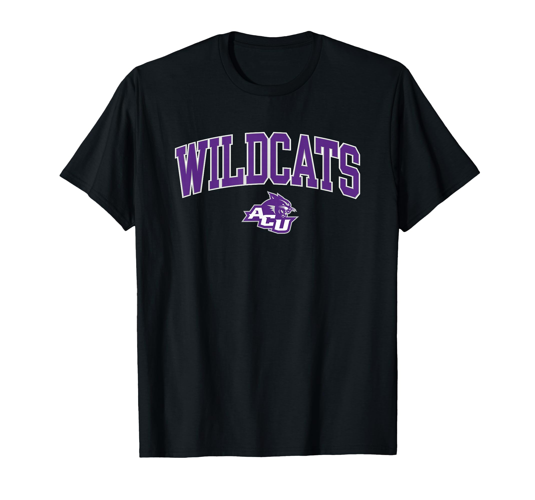 Abilene Christian Wildcats Arch Over Officially Licensed T-Shirt Small