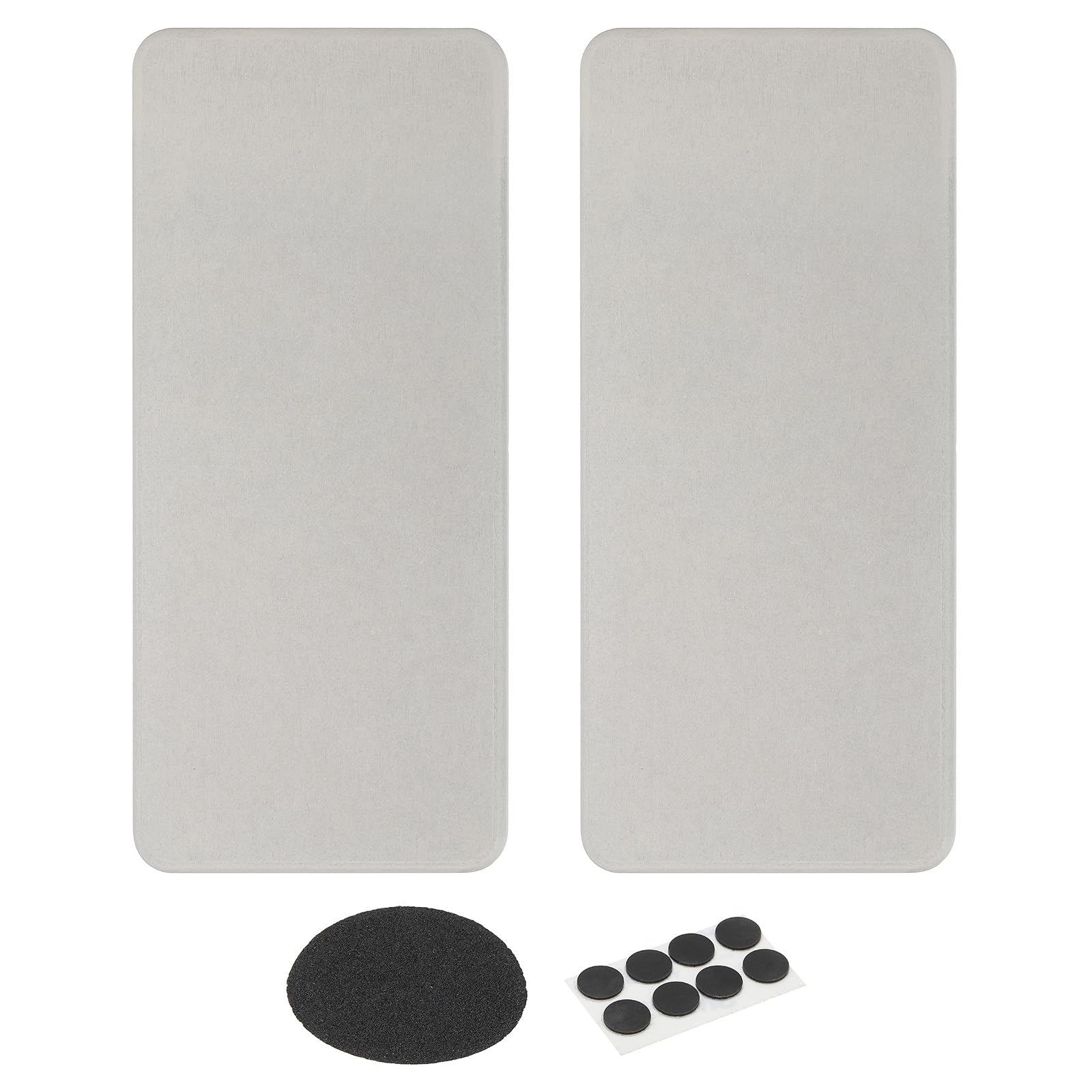 PATIKIL Square Water Absorbent Diatomite Coasters 12.2x5.5inch