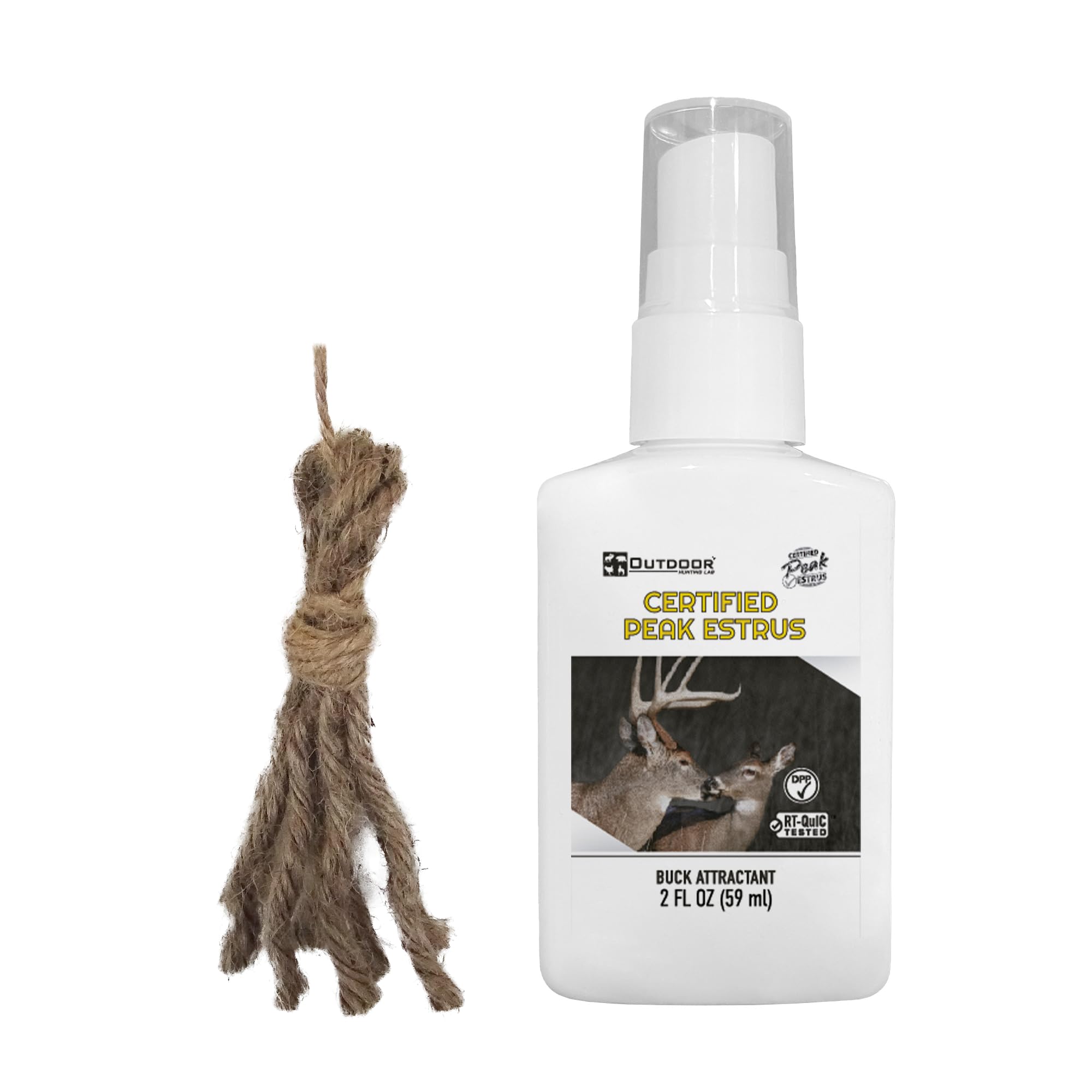 Certified Peak Doe Estrus for Hunting Spray| Doe Urine for Hunting | Whitetail Deer Scents & Attractants