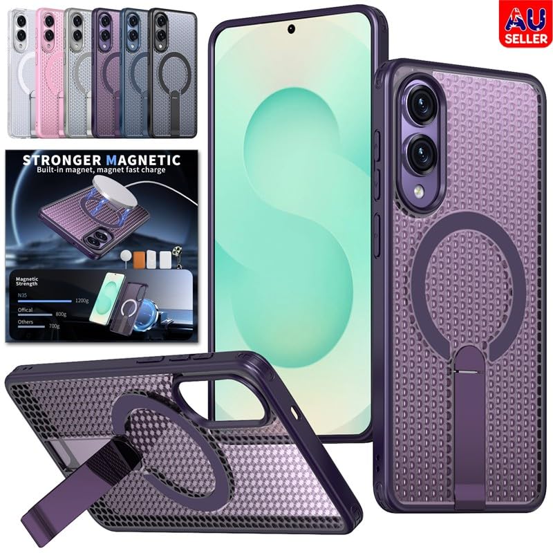 Coque Samsung Galaxy A05S 4G rigide grise antichoc béquille intégrée - 2