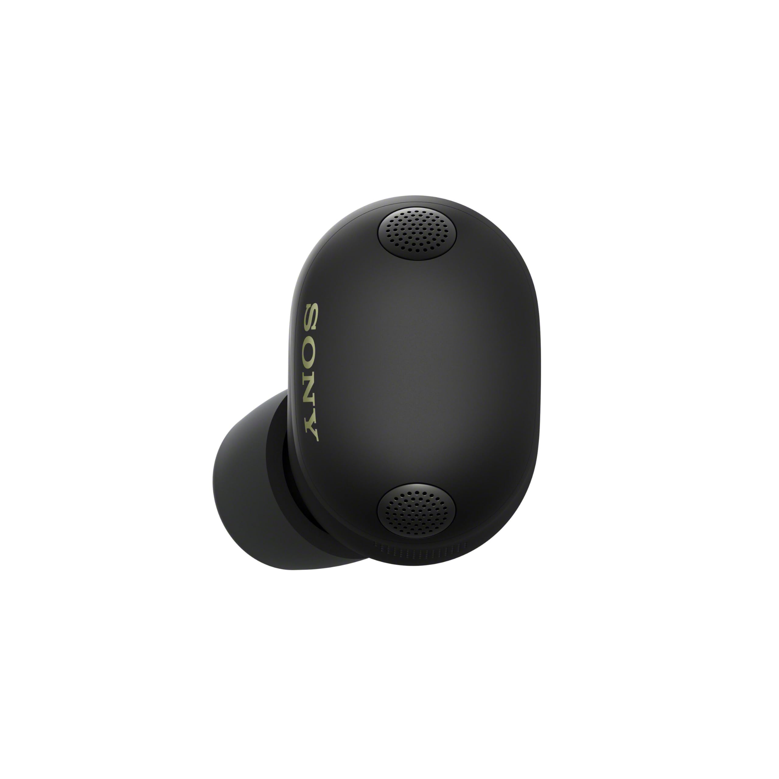 Sony WF-1000XM6 Auriculares inalámbricos con Noise Cancelling, Bluetooth, Auriculares in-Ear, Sonido de Alta resolución, Llamadas nítidas, Ecualizador de 10 Bandas, 24 Horas de batería, IPX4, Negro