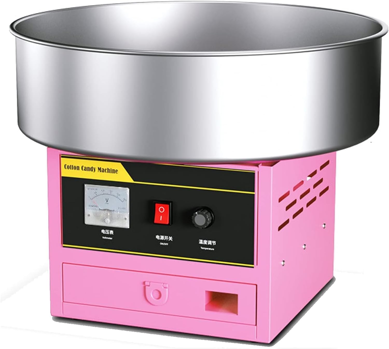 1200W Commercial Cotton Candy Machine, Temperature Adjustment Cotton Candy Maker, Electric DIY Cotton Candy Machine, Ce/Fcc