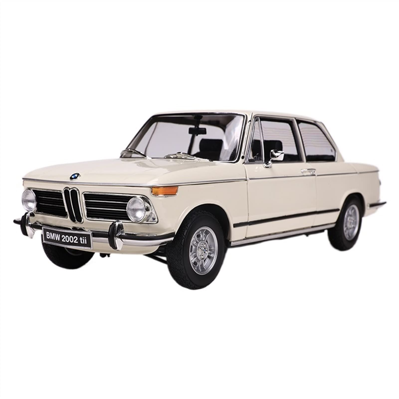 Scale Model Cars for BMW 2002 Ti Alloy Scale Automobile Model die Casting Metal Display Collectibles 1:18 Toy Car Model (Size : 1)