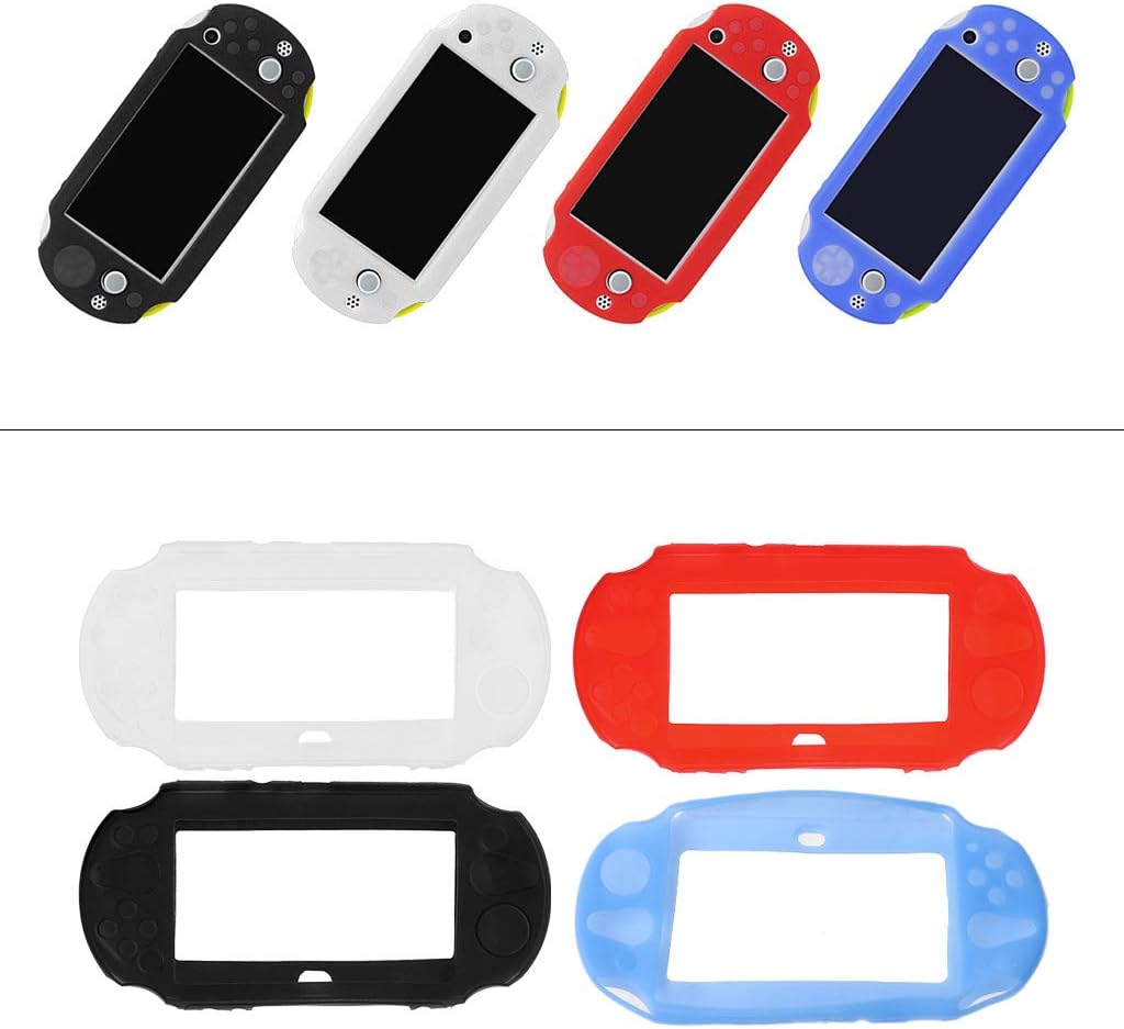 Silicone Rubber Soft Protective Case Cover for Sony Playstation PS Vita 2000