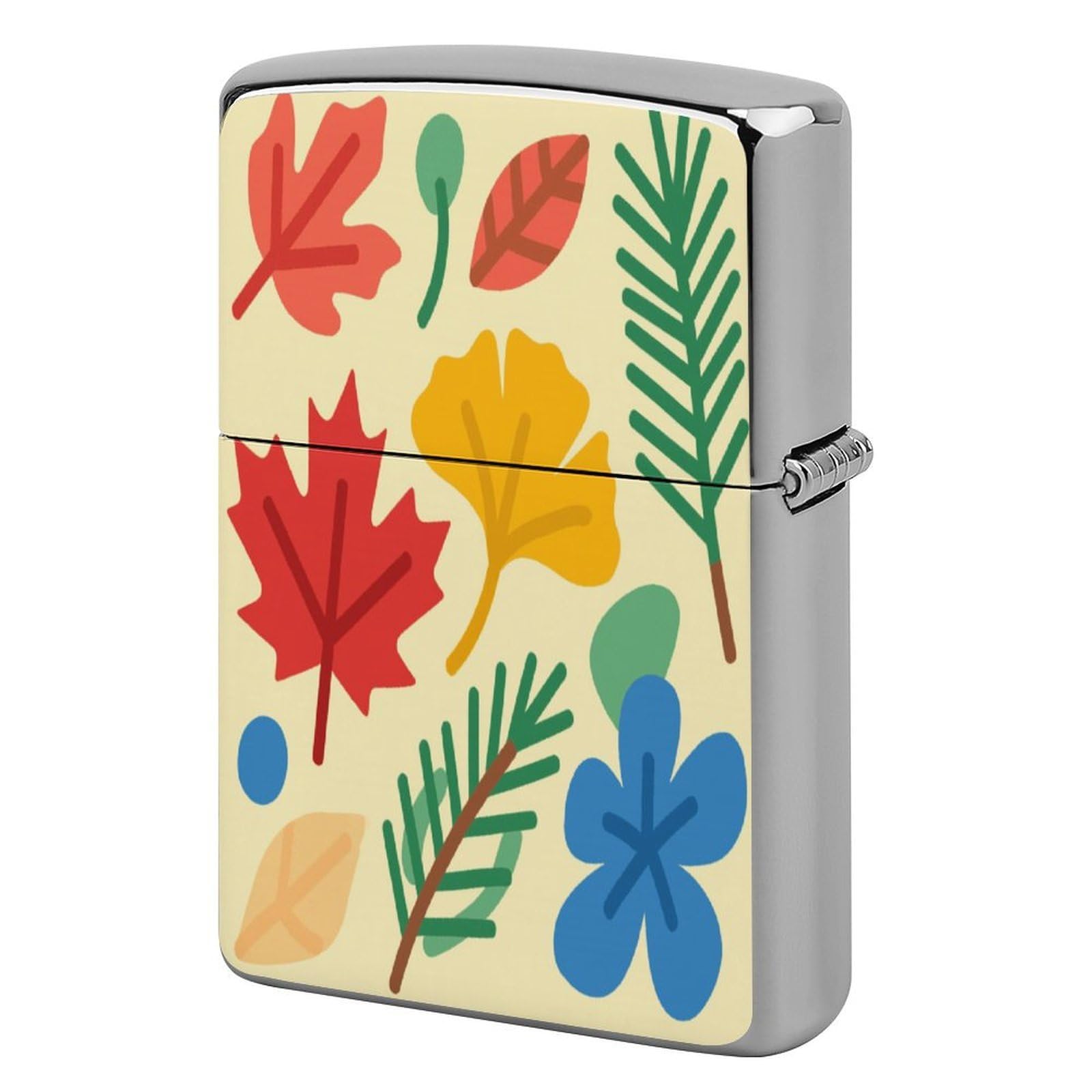 Fekiloot Style Irregular Pattern Lighter Case Cover Metal Lighter Case