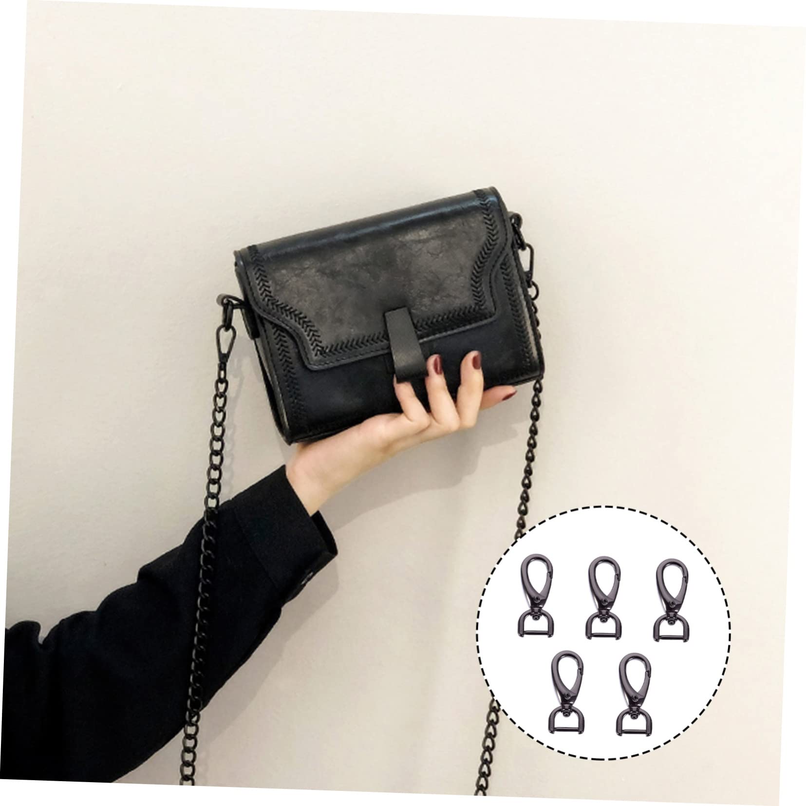 DEARMAMY 3 Sets Craft Bag Schnallen Leicht Zu Öffnende Und Zu Schließende Abnehmbare Gepäckgurte Für Schultertaschen 5 Stück * 3