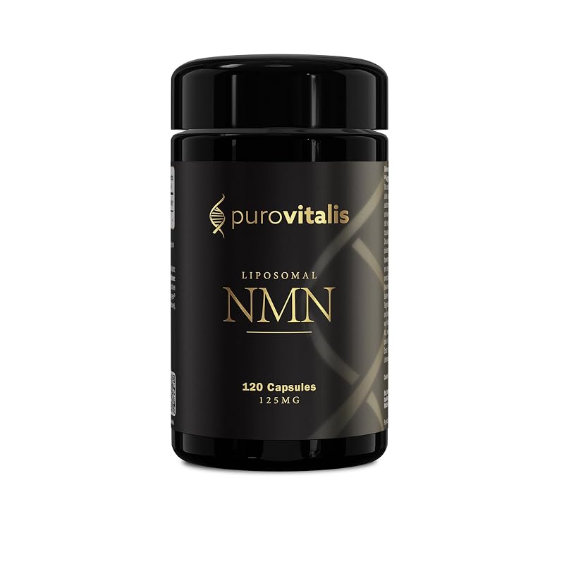 PUROVITALIS Suplemento de NMN lipossomal 250 mg, 120 cápsulas