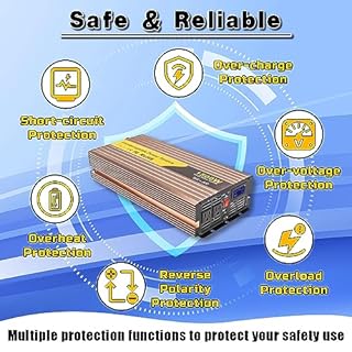 1500W Sump Pump Battery Backup Power System with LCD Display for Emergency and Power Outage, Auto Switches Battery Backup for Sump Pump Continuous Operationn…