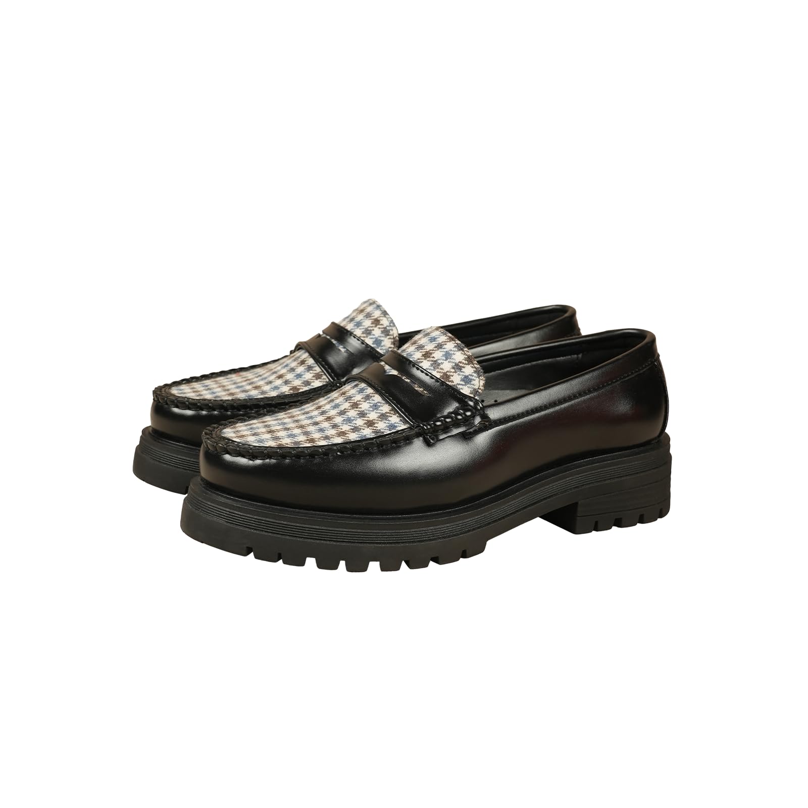 theater Dr. Storm Loafers for Women | Stylish Chunky Penny Formal Loafers | Lightweight Comfortable Footwear with Cushioned Insole-picture-40
