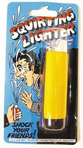Hilarious Green Squirting Lighter (Pack of 1) - Perfect Accessory for Parties, Gag Gift, Office Antics, & More