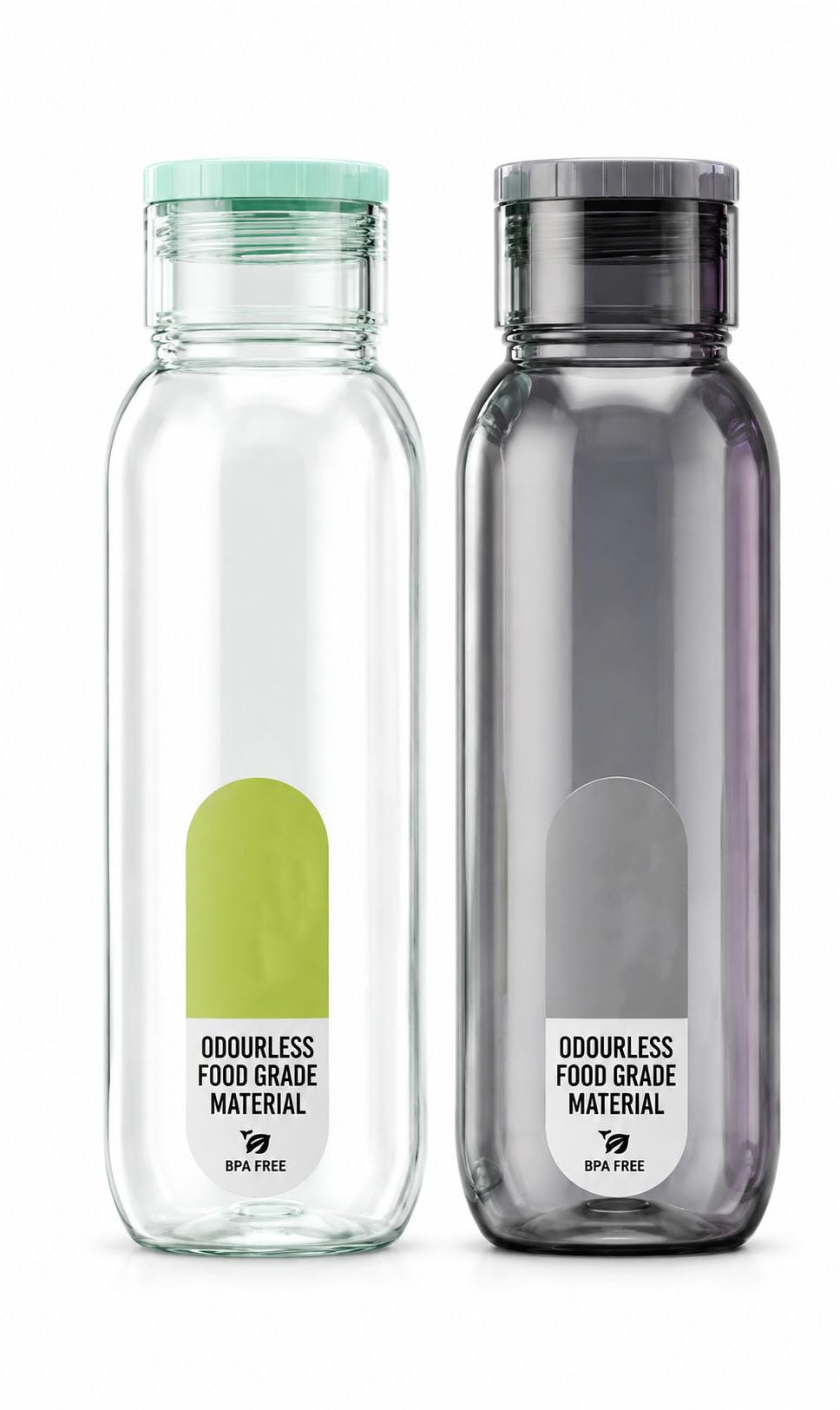 Fridge Bottle Set | BPA Free Plastic Water Bottle | Hygienic, Leak-Proof, Food Grade, Non-Toxic, Odorless | Ideal for Home, Office, Travel & Fridge Use (New-multi, 500, Milliliters)Pack Of 2-image-42