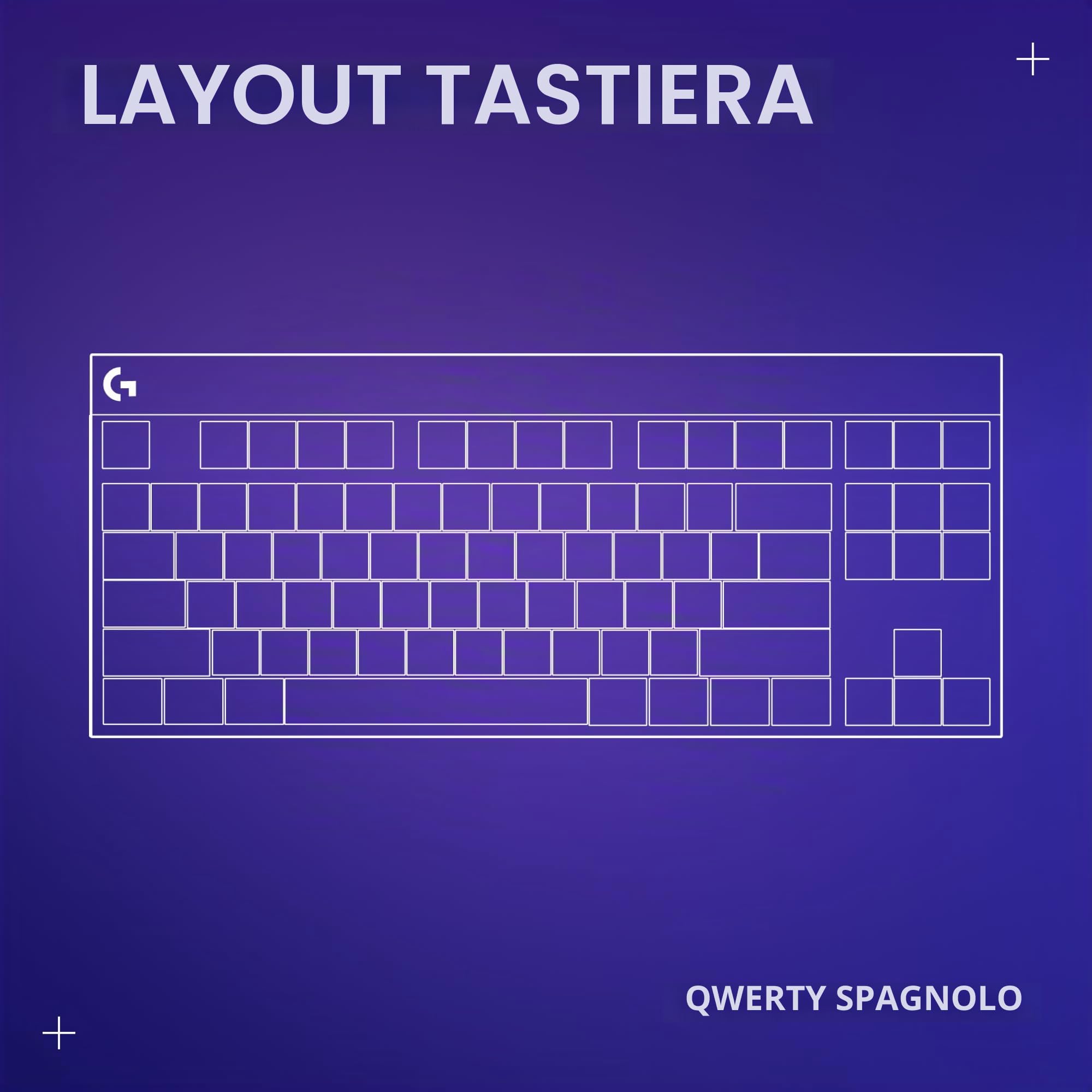 Logitech G515 TKL, tastiera gaming cablata a profilo ribassato