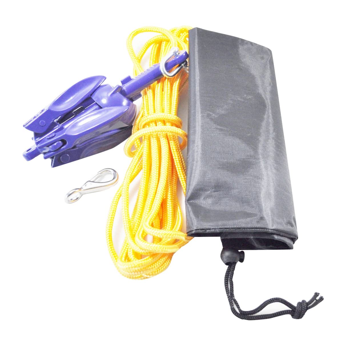 Kit di ancoraggio per kayak per kayak kit di ancoraggio portatile per kayak da pesca kayak canoa jet paddle board piccole barche