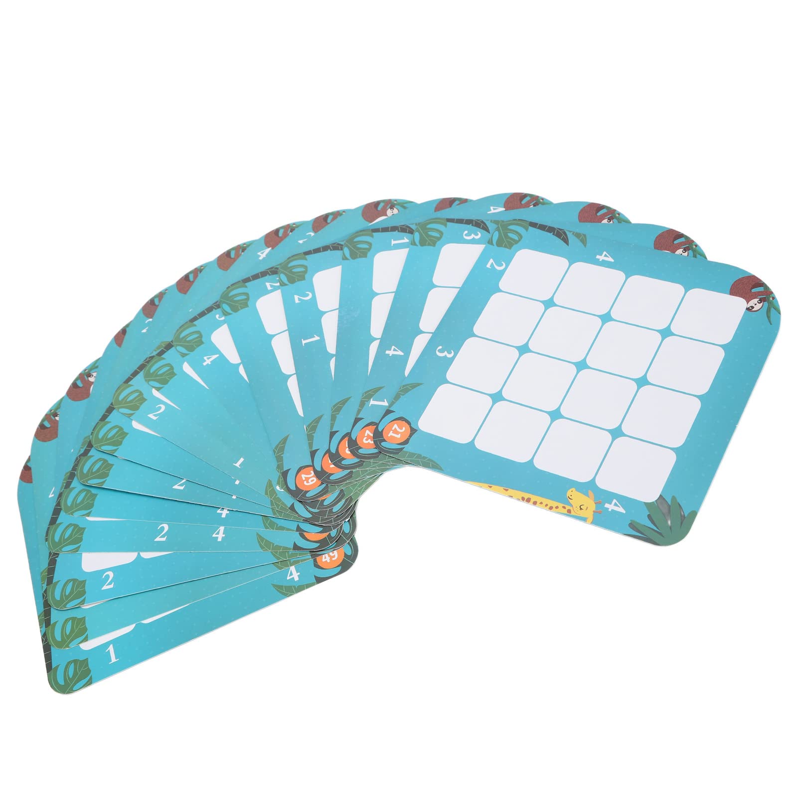 Gonetre Juego de Mesa Sudoku de Madera para Niños, Juguete Educativo de Aprendizaje Matemático para Niños
