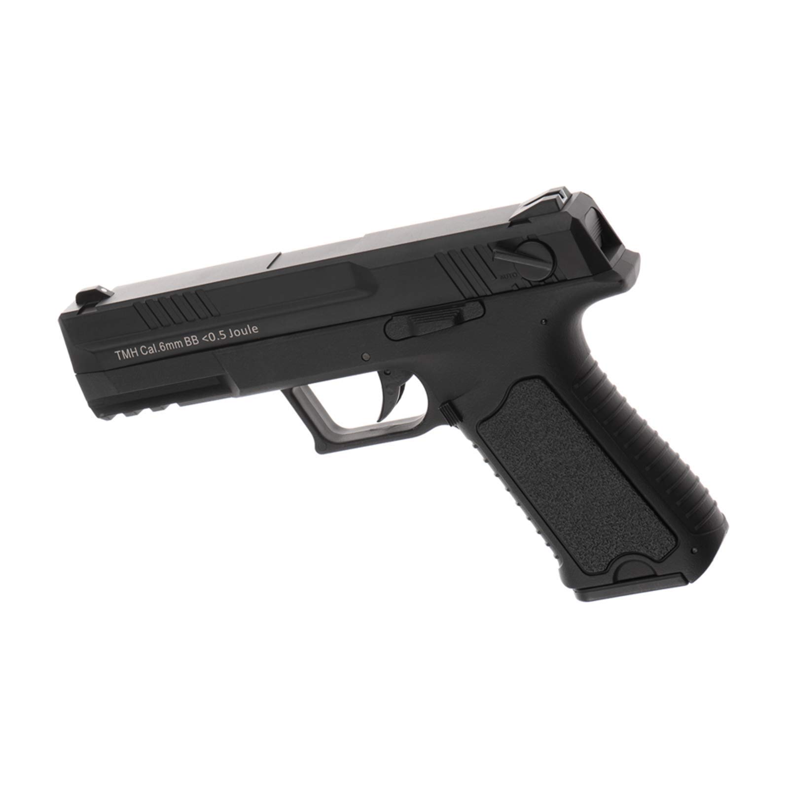 Cyma Softair Pistole - CM127 Advanced Gen. 2 AEP Airsoft inkl. Mosfet & LiPo Akku + Gunpoint Patch