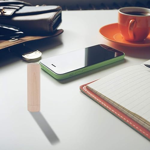 Miniatura 7 de Beaupretty - Inhalador de aromaterapia de madera con aceite esencial para inhaladores nasales, tubo de olfatear, aceite de fragancia vacío, aceite