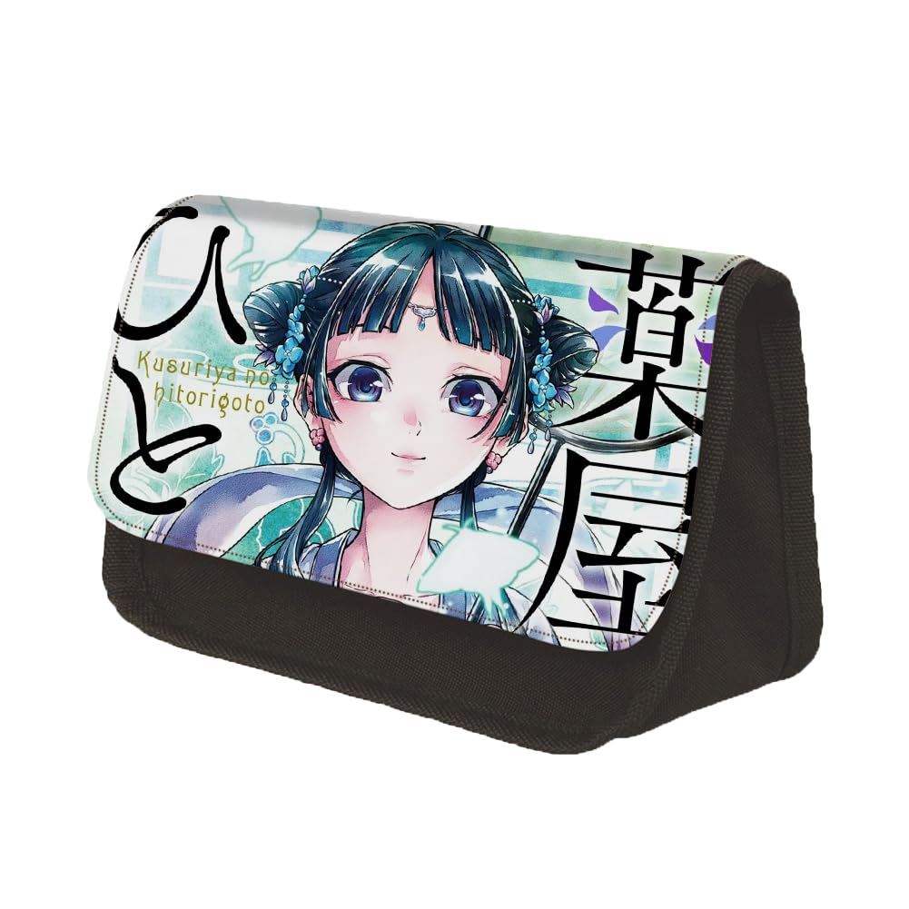 Xinchangda The Apothecary Diaries Anime Pencil Case Maomao Anime Character Pencil Box Large Capacity Pen Bag Students Stationery Bag