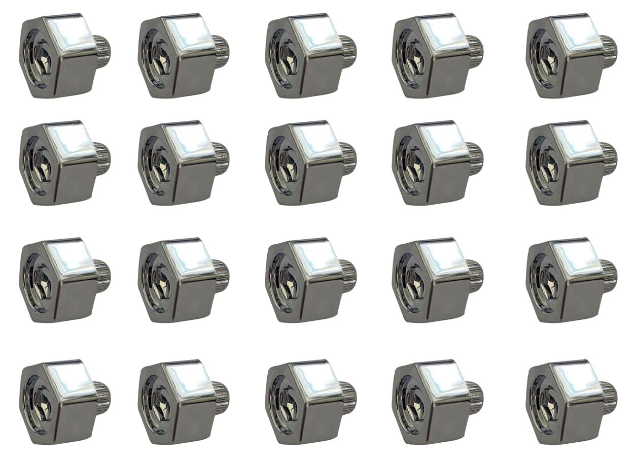 20PCS Automobile Wheel Decorative Rivets/Bolts Chrome for KMC XD Series XD811 Rockstar II