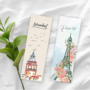 Bimotif 18 adet karışık kitap ayracı seti