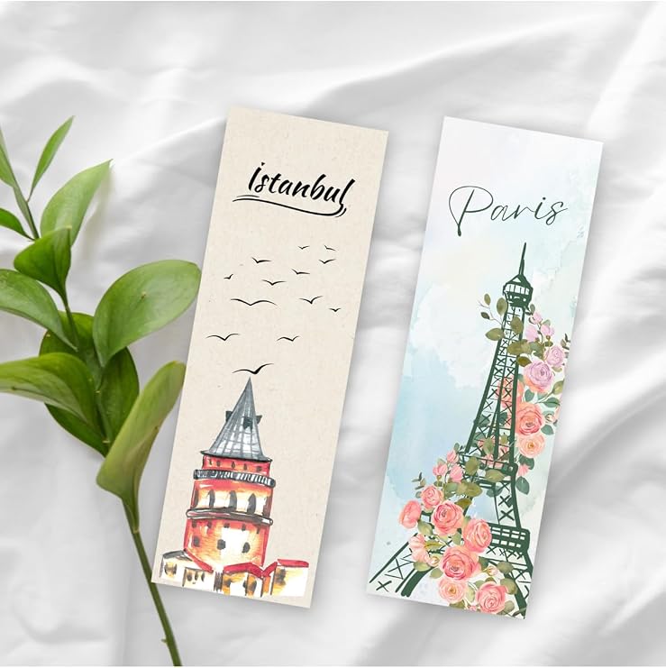 Bimotif 18 adet karışık kitap ayracı seti