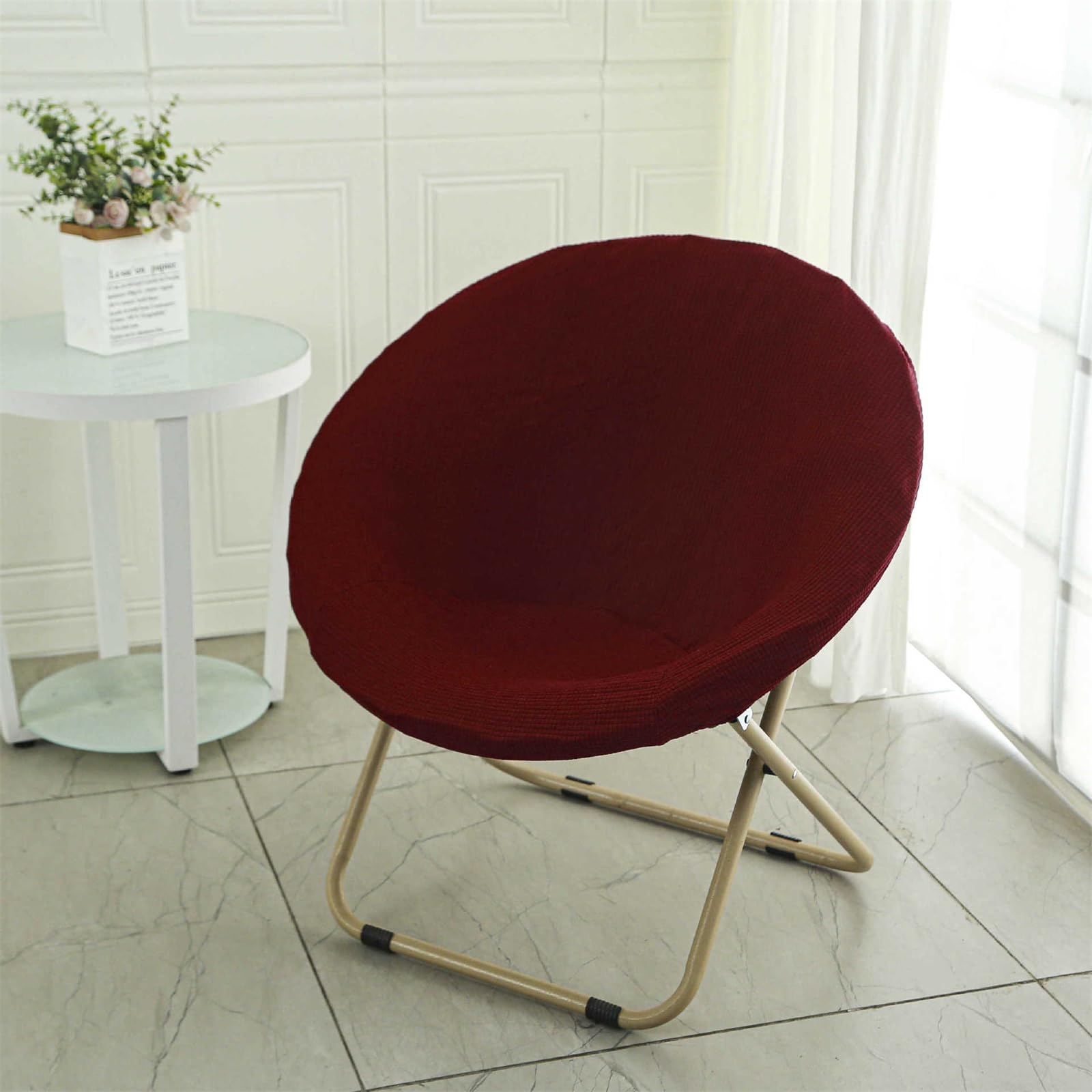Amazon.com: ZYANLING Round Saucer Chair Cover, Stretch