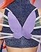 Winx Club Officially Licensed Women's Dark Bloom Cosplay Fairy Costume Outfit Top and Skirt with a Pair of Wings