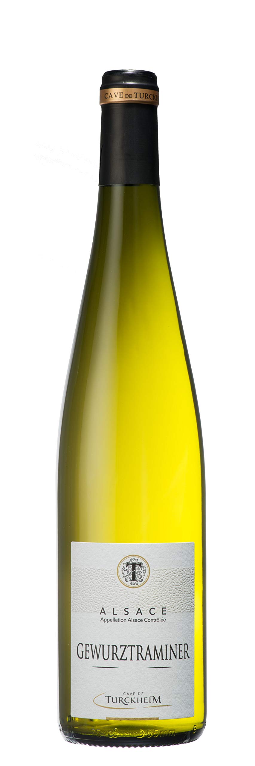 Cave de Turckheim - Gewurztraminer - AOP Alsace - Vin Blanc - Lot de 6 bouteilles x 75cl