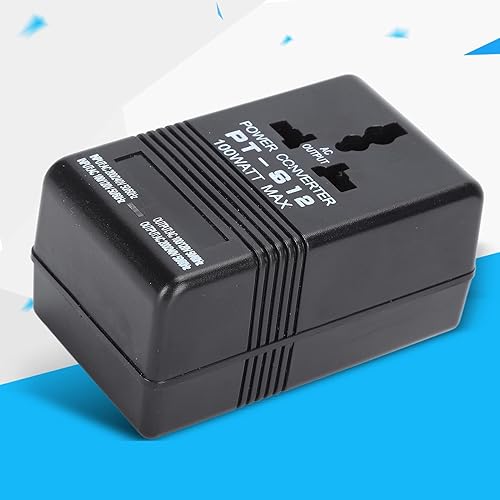 Miniatura 5 de Transformador convertidor de voltaje para viajes (220 V a 110 V, 110 V a 220 v) Convertidor de transformador elevador Adaptador de enchufe de viaje