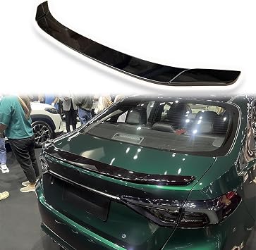 Rear Spoiler Wing Compatible with Toyota Corolla 2019-2025 4 Door Sedan GR Style Rear Trunk Spoiler Wing Tail Lip ABS Gloss Black