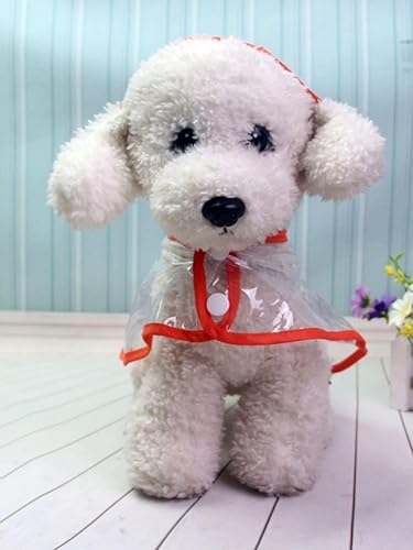 Miniatura 3 de Impermeable para mascotas, impermeable para perros pequeños, impermeable, para cachorros, ropa impermeable transparente para perros pequeños, gatos